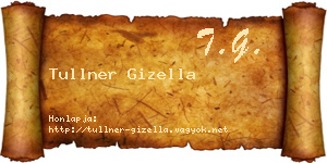 Tullner Gizella névjegykártya